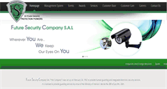 Desktop Screenshot of future-security.com